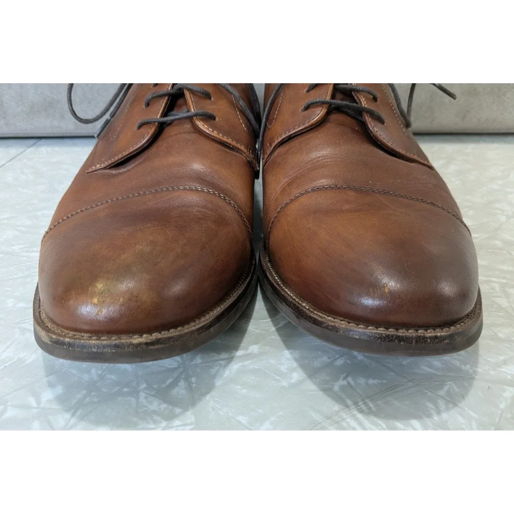 Florsheim leather cap